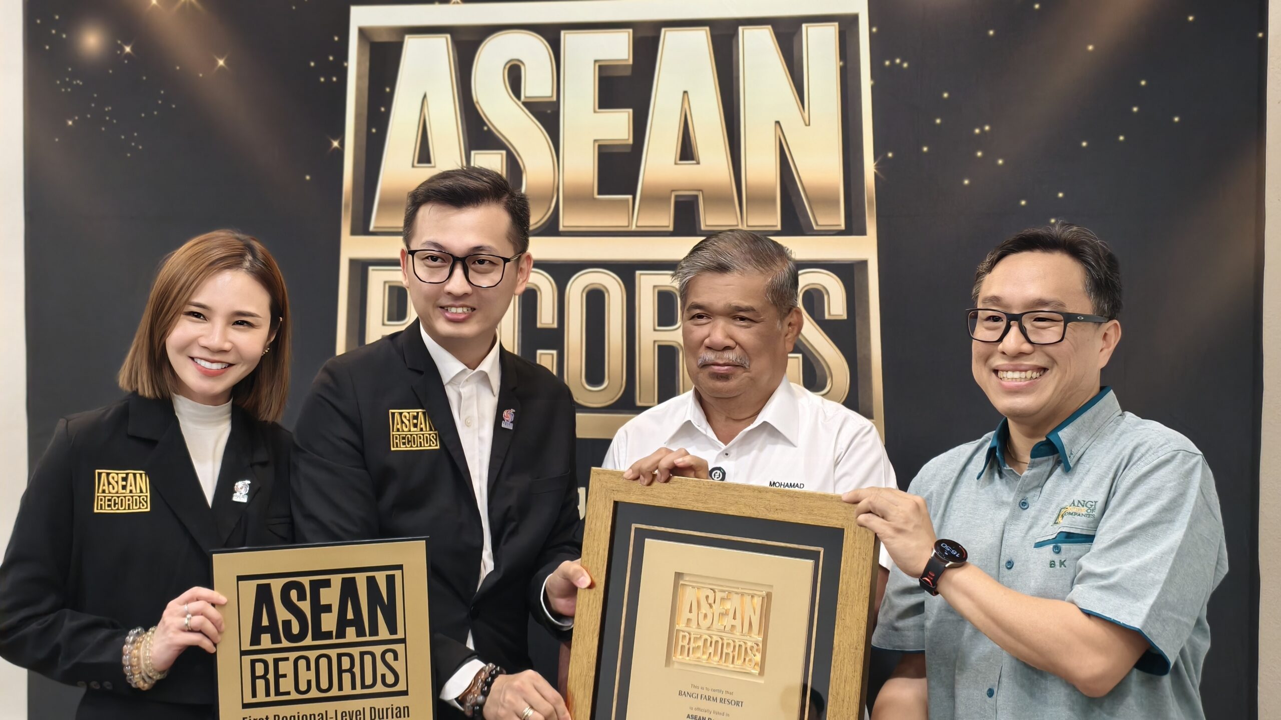 Bangi Farm Resort 荣获亚洲纪录认可，举办自 2018 年以来首个区域级榴莲竞赛
