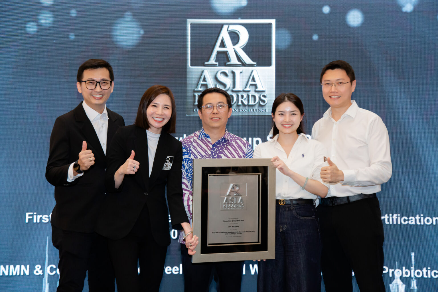 ASIA Records | Rosewhite Group : Pioneering NMN Wellness