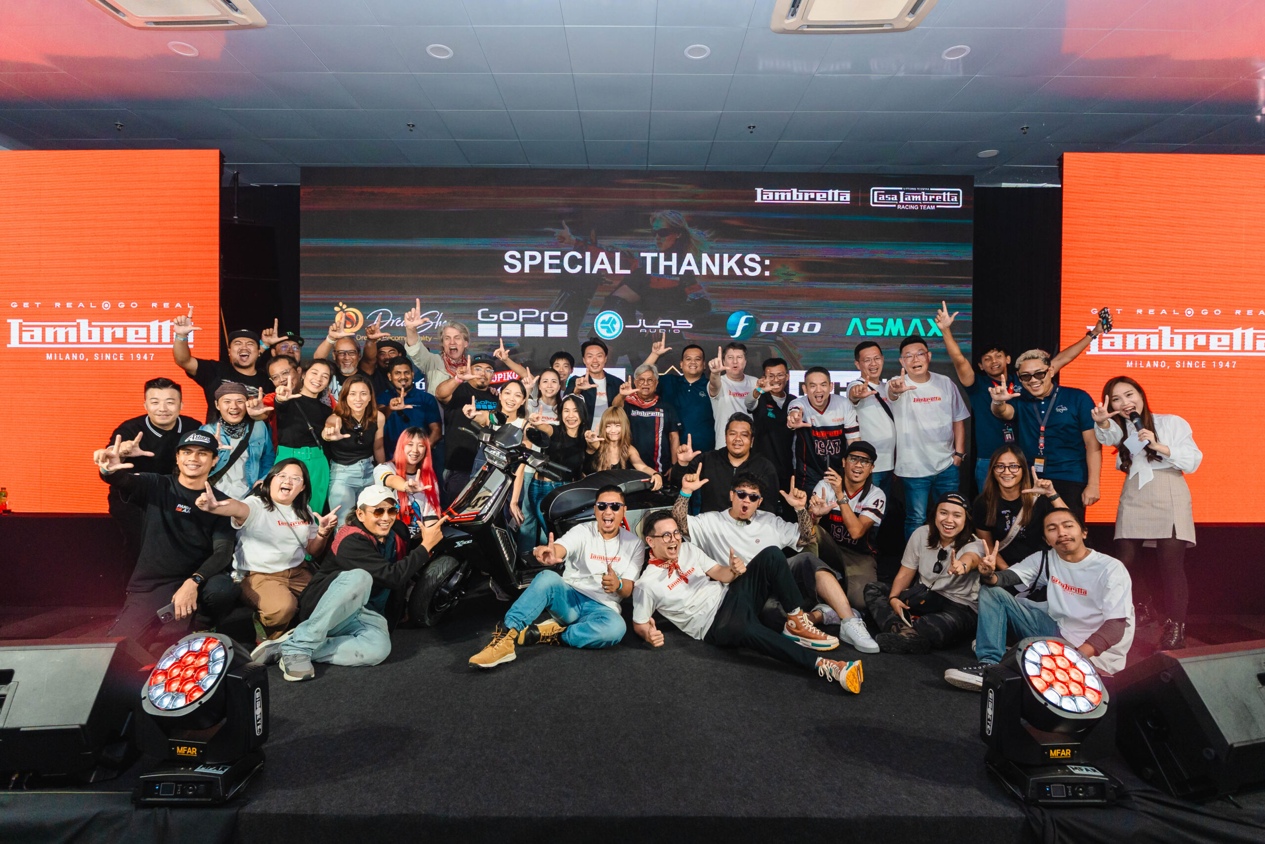 Lambretta Sets ASIA Record for Largest Scooter Fun Ride