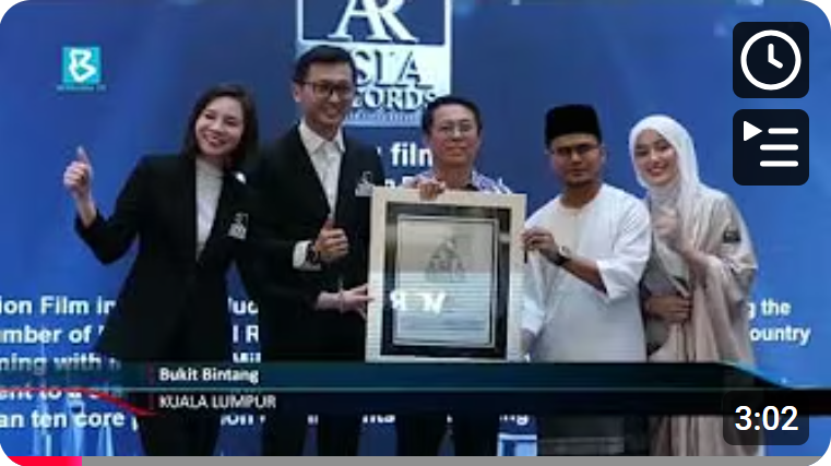 Official ASIA Records hosts 1st Gather of Achievers, recognises 24 New Records (Featured on Bernama)
