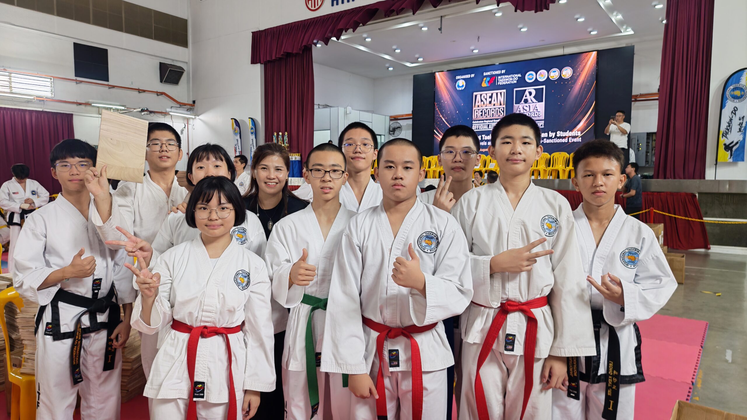 ASEAN Records Kelab Taekwondo 11 - Official ASIA Records