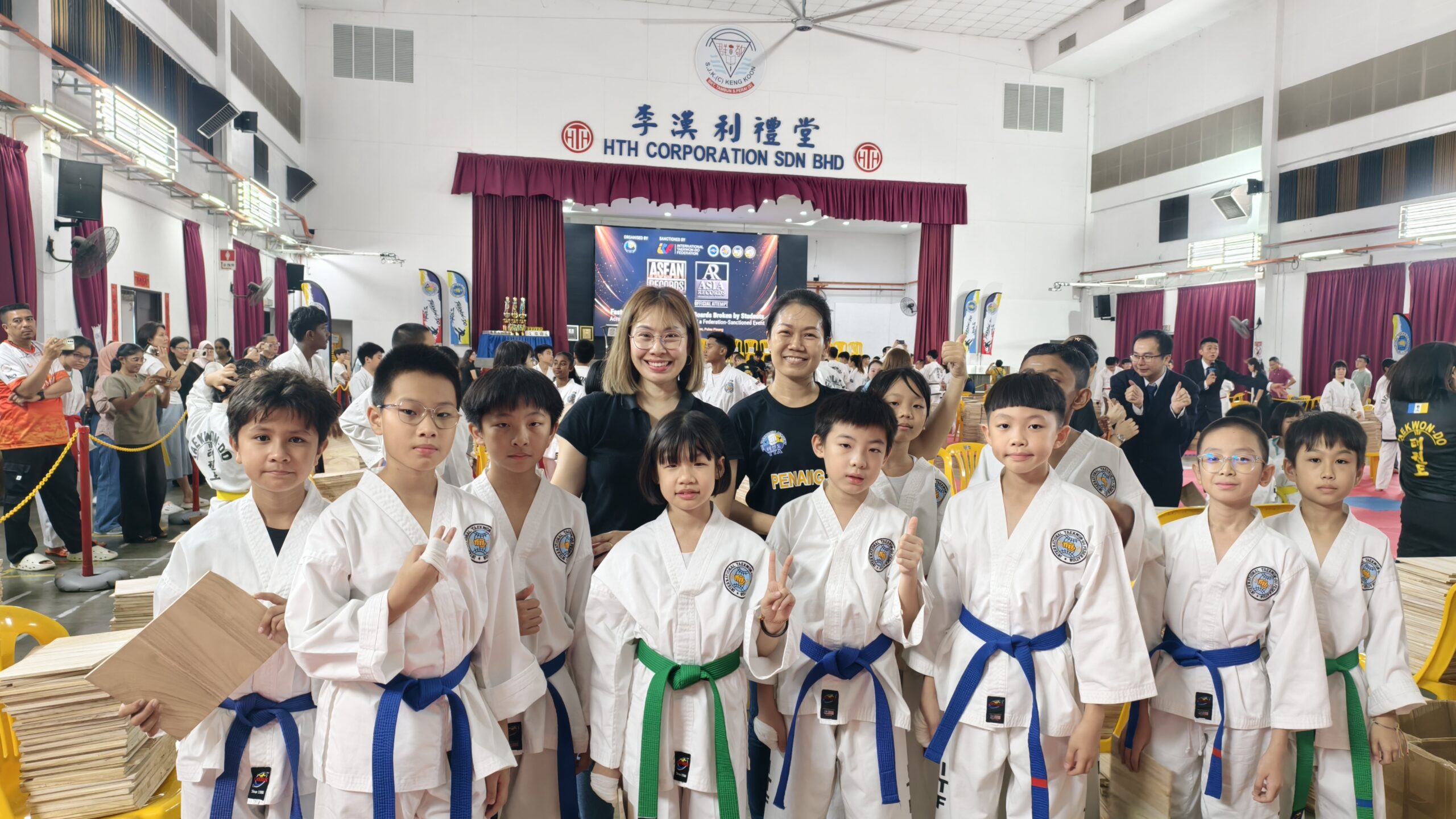 ASEAN Records Kelab Taekwondo 21 - Official ASIA Records