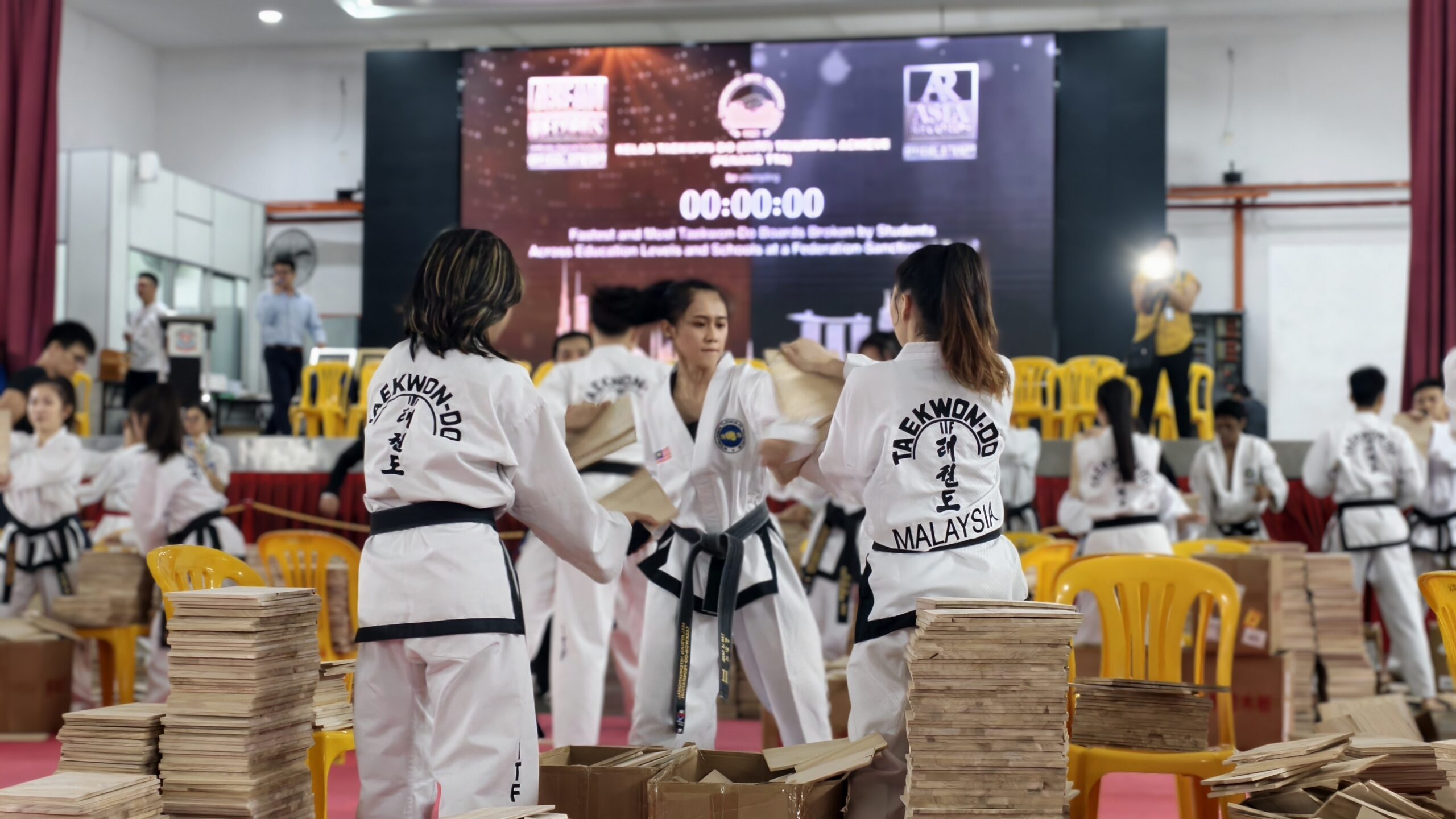 ASEAN Records Kelab Taekwondo 34 - Official ASIA Records